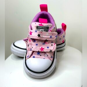 Converse Chuck Taylor All Star Easy On Sparkle Low Top baby toddler girls shoes